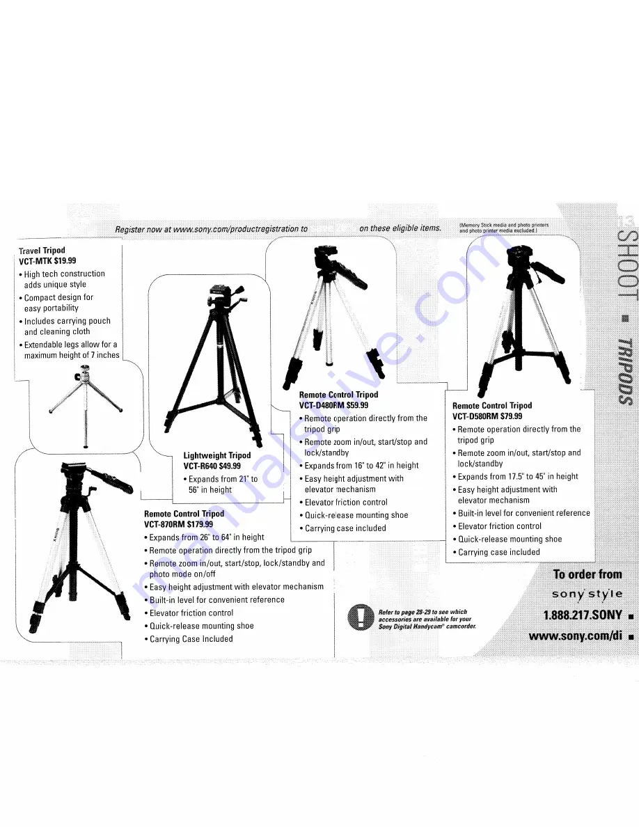 Sony DCR-TRV19 Manual de instrucciones / Manual de instrucoes Operating Instructions Manual Download Page 233