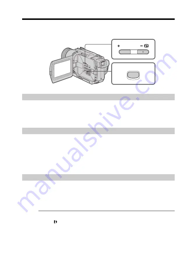 Sony DCR-TRV230l DCR-TRV330l DCR-TRV530 Скачать руководство пользователя страница 26