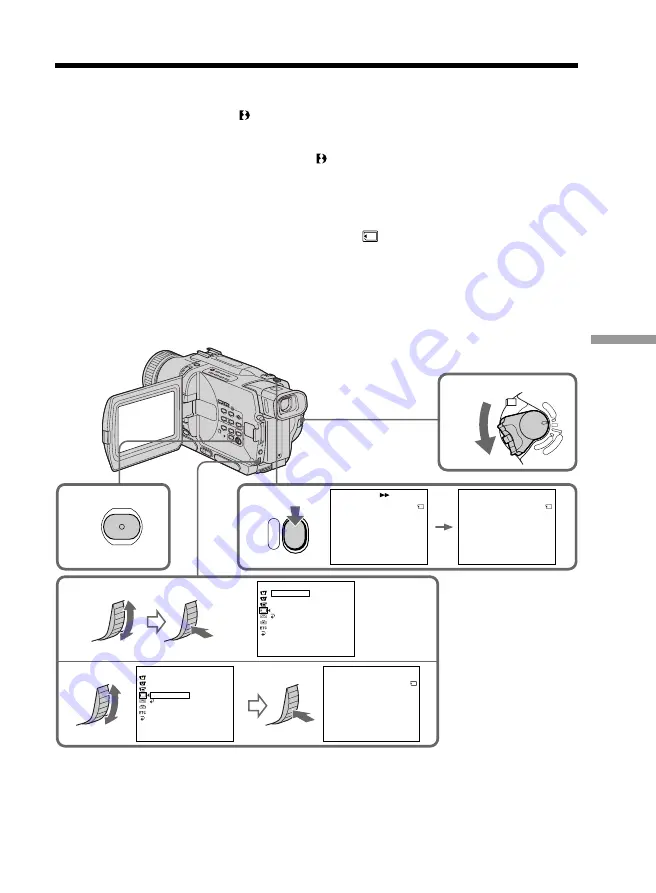 Sony DCR-TRV230l DCR-TRV330l DCR-TRV530 Operating Instructions Manual Download Page 105