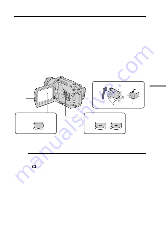 Sony DCR-TRV230l DCR-TRV330l DCR-TRV530 Operating Instructions Manual Download Page 107