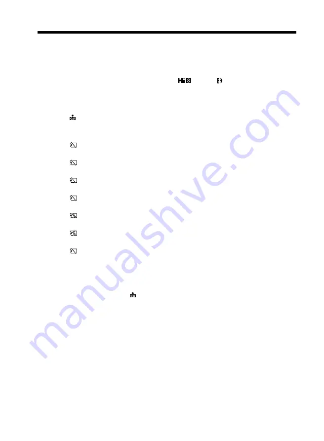 Sony DCR-TRV230l DCR-TRV330l DCR-TRV530 Operating Instructions Manual Download Page 132