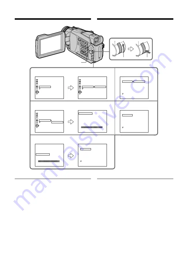 Sony DCR- TRV24E Operating Instructions Manual Download Page 112