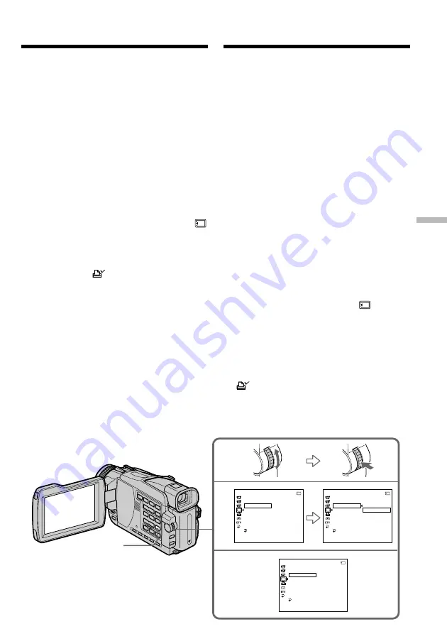 Sony DCR- TRV24E Operating Instructions Manual Download Page 199