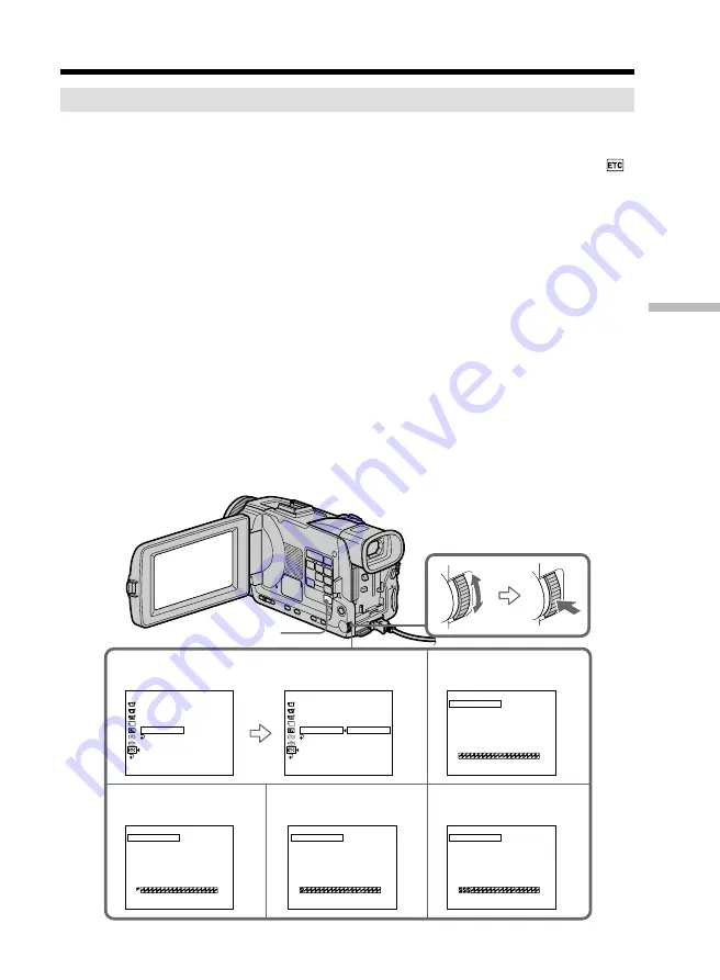 Sony DCR-TRV40 Operating Instructions Manual Download Page 97