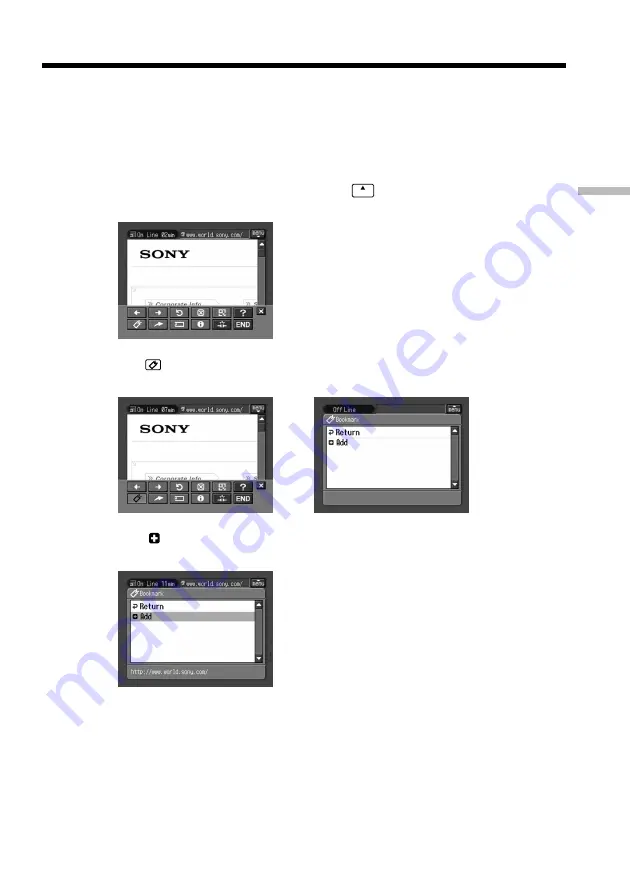 Sony DCR-TRV50 - Digital Handycam Camcorder Operating Instructions Manual Download Page 61