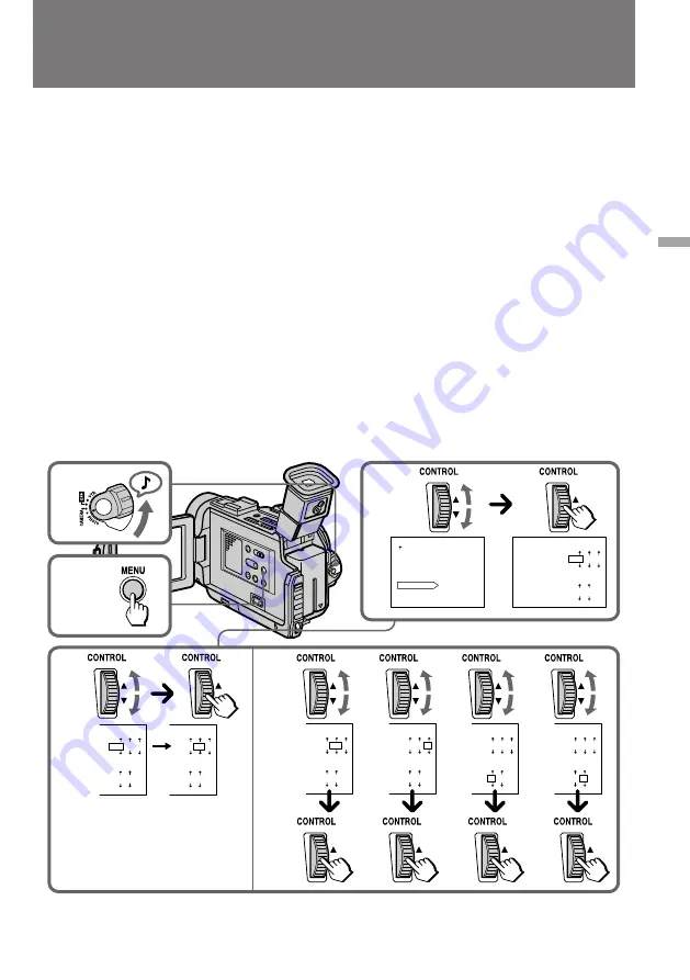 Sony DCR-TRV7   (English and Spanish) Operating Instructions Manual Download Page 81