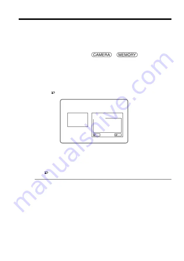 Sony DCR-TRV70 - Digital Handycam Camcorder Operating Instructions Manual Download Page 62