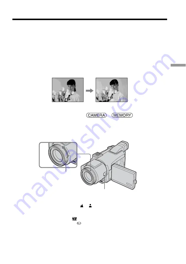 Sony DCR-TRV70 - Digital Handycam Camcorder Operating Instructions Manual Download Page 63