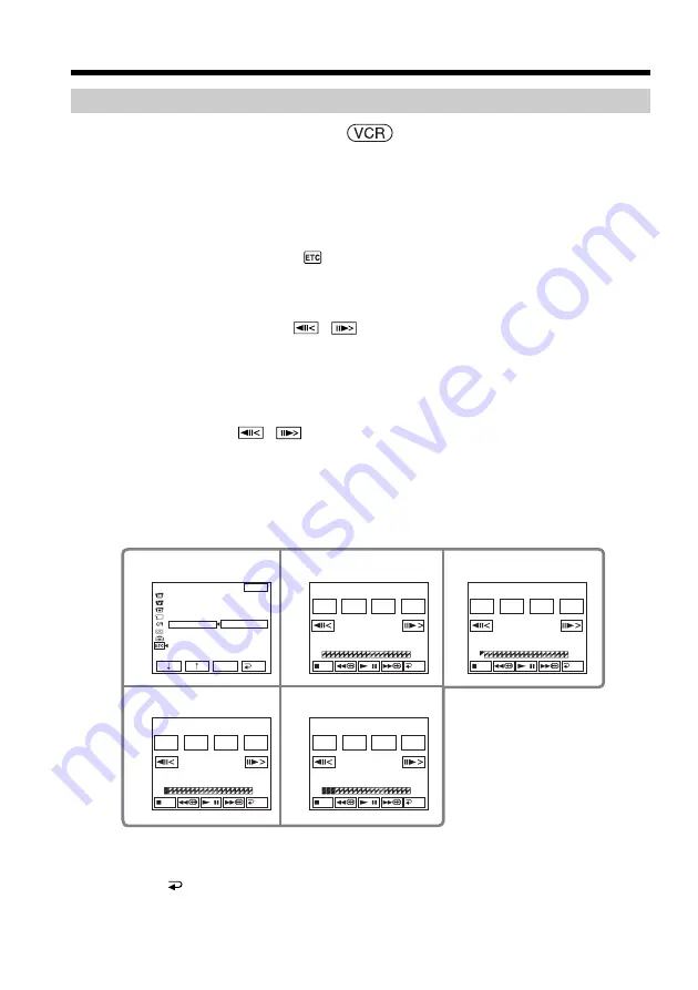 Sony DCR-TRV70 - Digital Handycam Camcorder Operating Instructions Manual Download Page 86