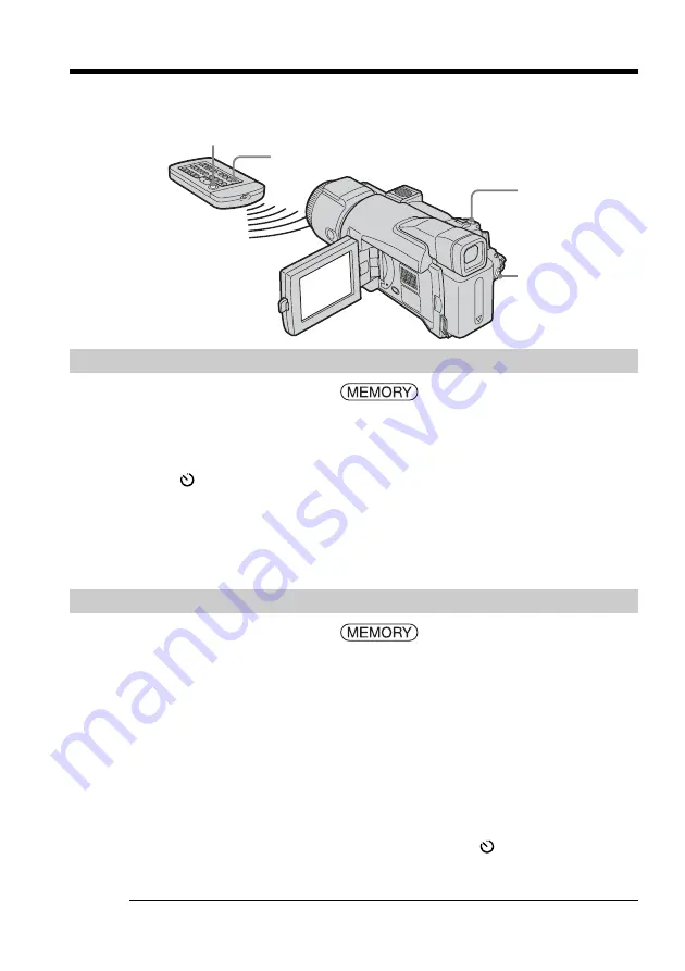 Sony DCR-TRV70 - Digital Handycam Camcorder Operating Instructions Manual Download Page 124