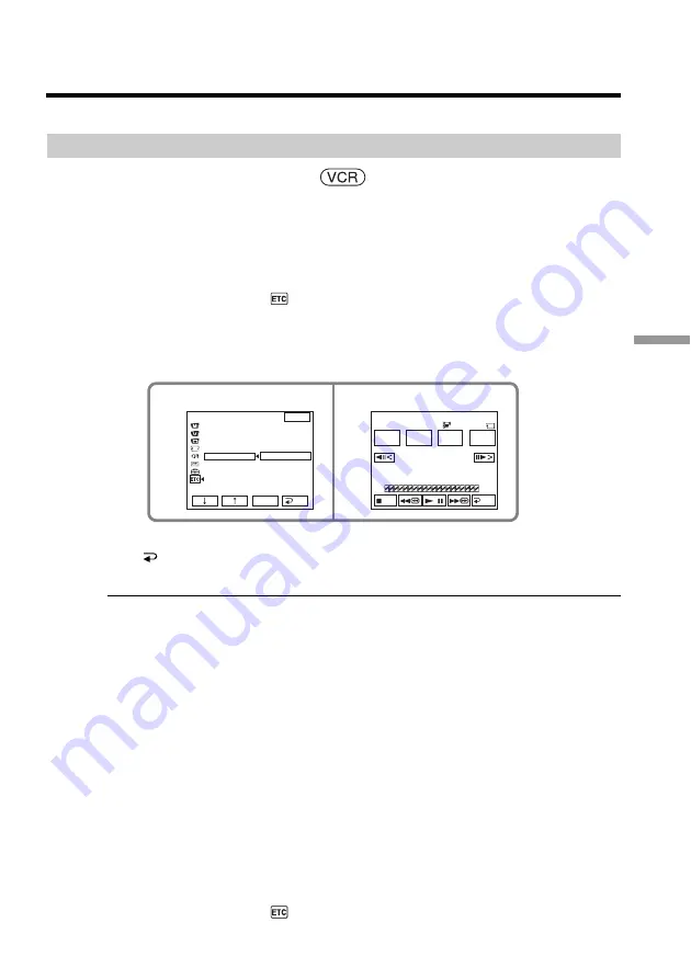 Sony DCR-TRV70 - Digital Handycam Camcorder Operating Instructions Manual Download Page 127