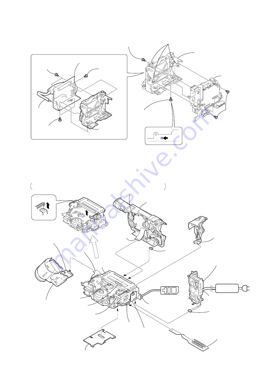 Sony DCR-TRV725E Service Manual Download Page 73