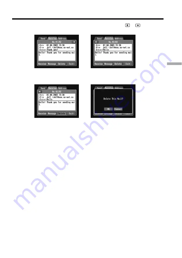 Sony DCR-TRV80 Operating Instructions Manual Download Page 67