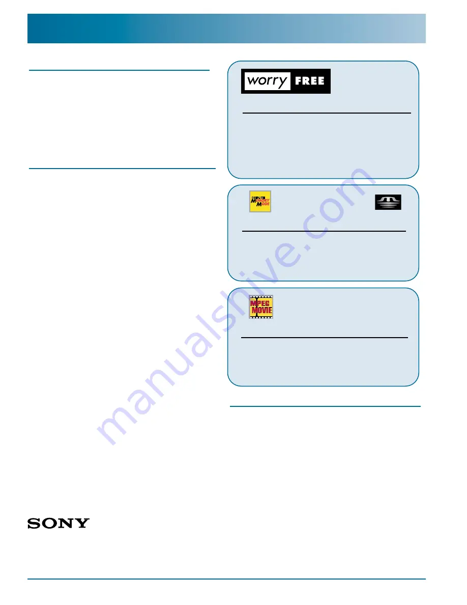 Sony DCR-TRV840 - Digital Handycam Camcorder Скачать руководство пользователя страница 2