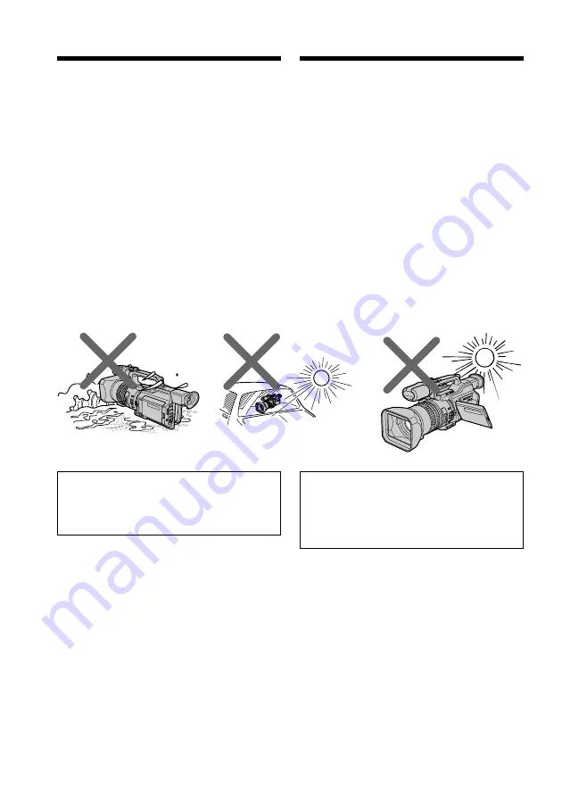 Sony DCR-VX2000E Operating Instructions Manual Download Page 12