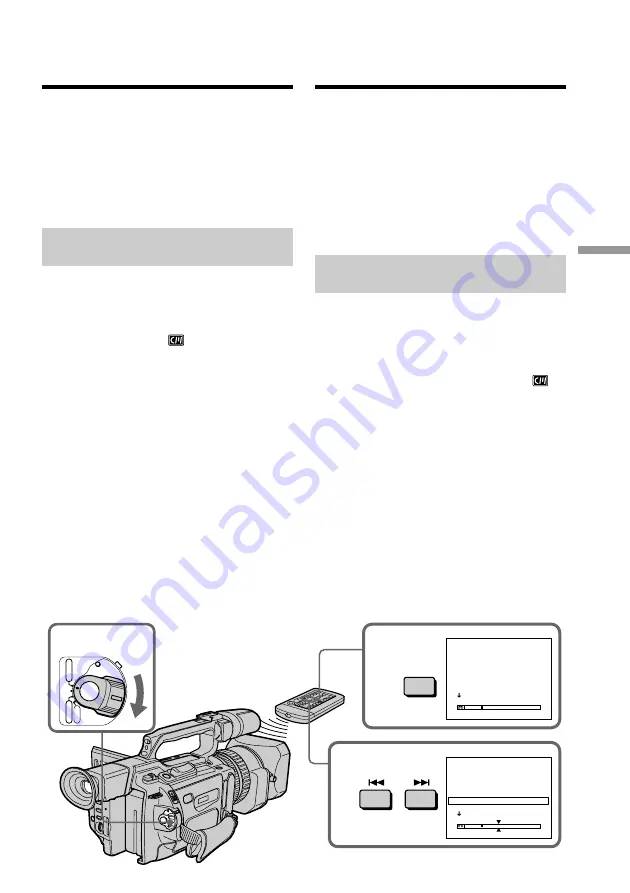 Sony DCR-VX2000E Operating Instructions Manual Download Page 93