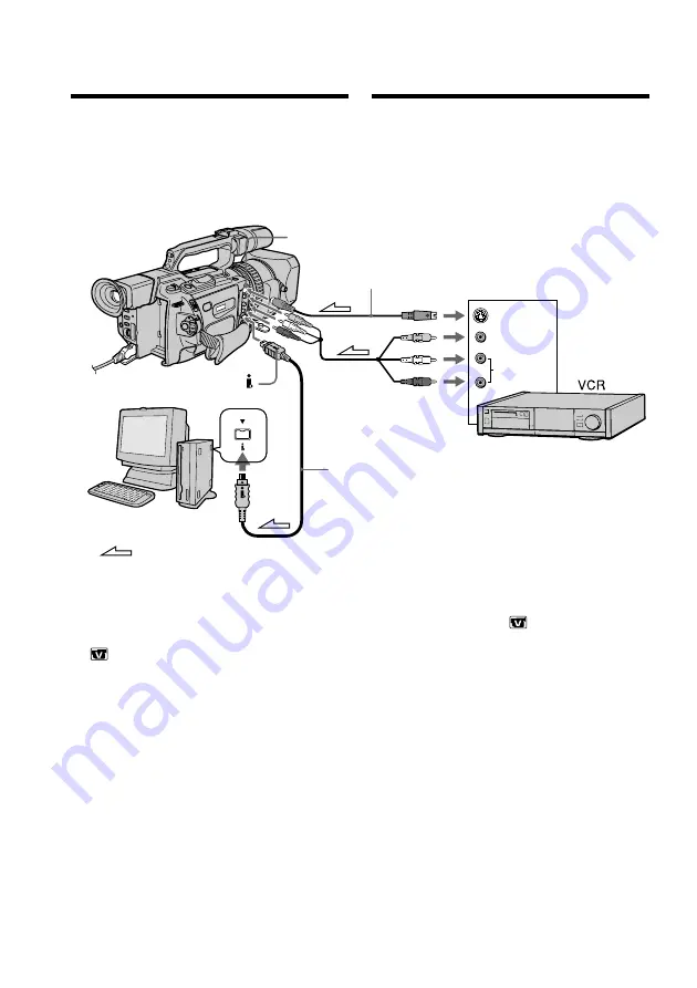 Sony DCR-VX2000E Operating Instructions Manual Download Page 126