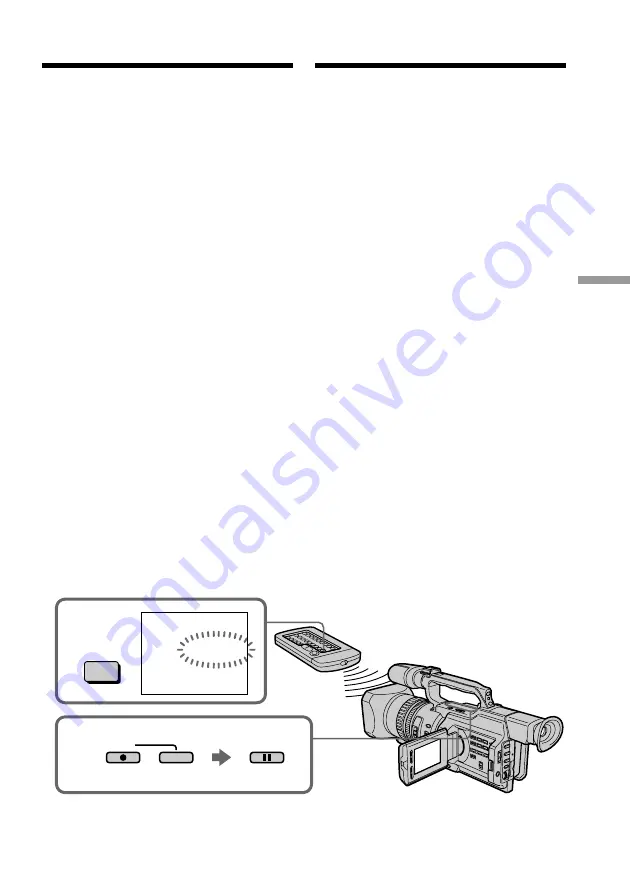 Sony DCR-VX2000E Operating Instructions Manual Download Page 133