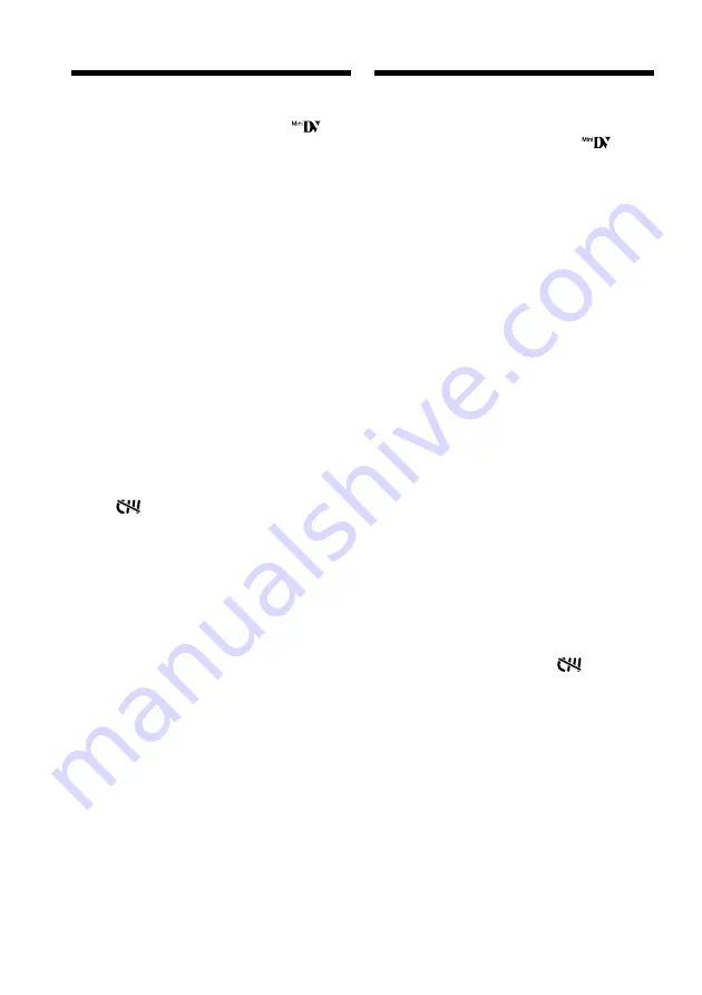 Sony DCR-VX2000E Operating Instructions Manual Download Page 144