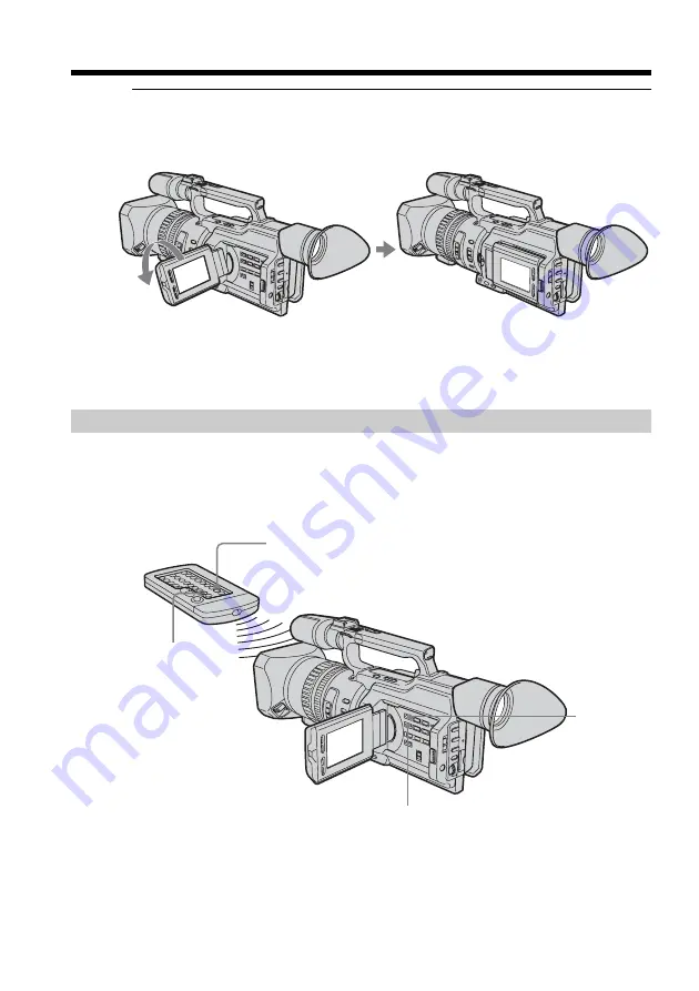 Sony DCR VX2100 - Handycam Camcorder - 380 KP Operating Instructions Manual Download Page 28