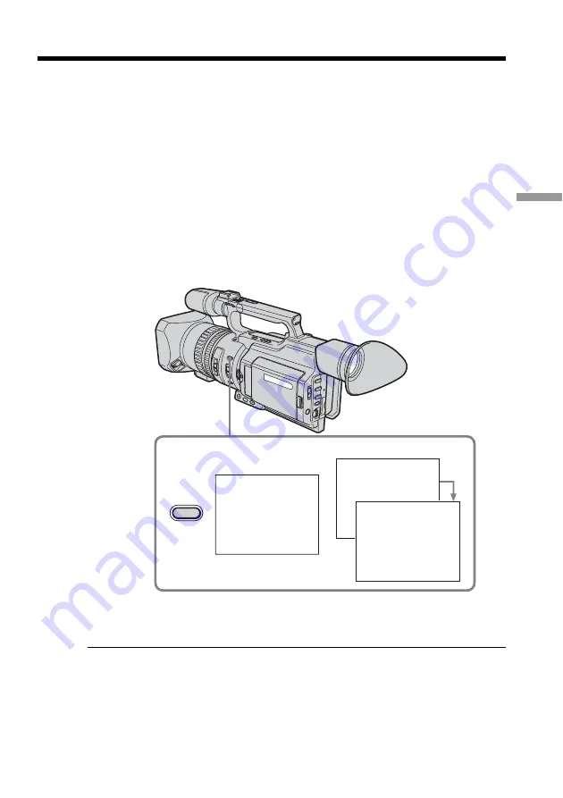 Sony DCR VX2100 - Handycam Camcorder - 380 KP Operating Instructions Manual Download Page 63