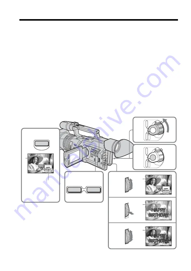 Sony DCR VX2100 - Handycam Camcorder - 380 KP Operating Instructions Manual Download Page 126