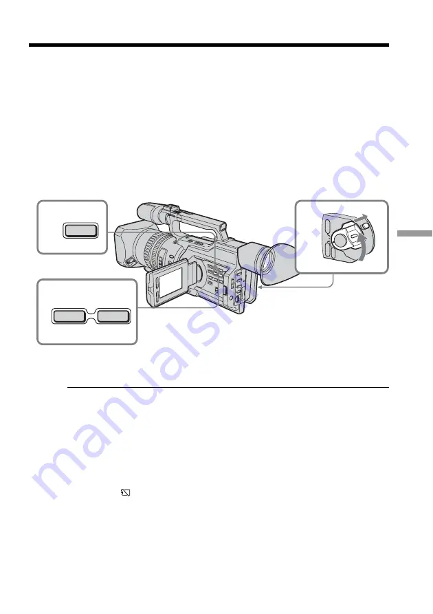 Sony DCR VX2100 - Handycam Camcorder - 380 KP Operating Instructions Manual Download Page 133