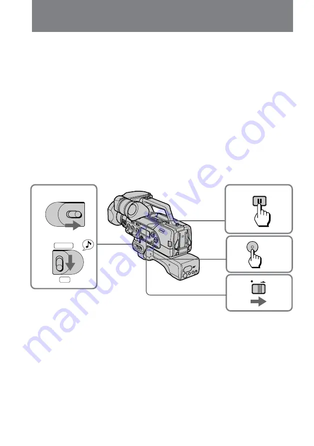 Sony DCR-VX9000 Operating Instructions Manual Download Page 64