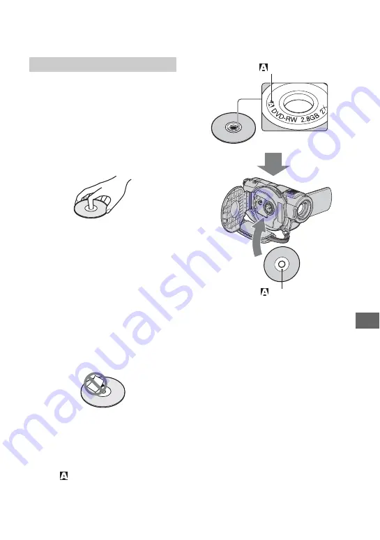 Sony DCRDVD408 - 4MP DVD Handycam Camcorder Operating Manual Download Page 103