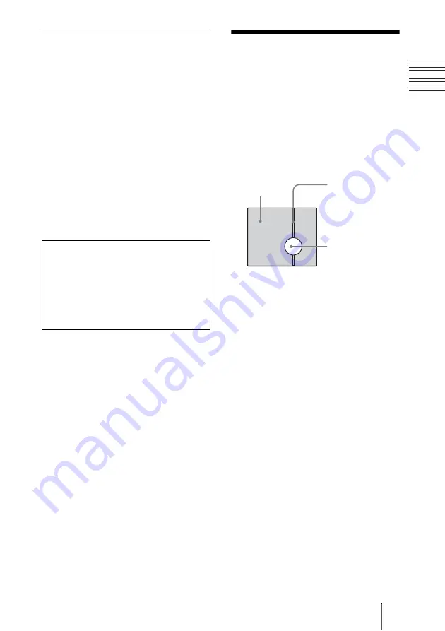 Sony DF70P Installation Manual Download Page 9