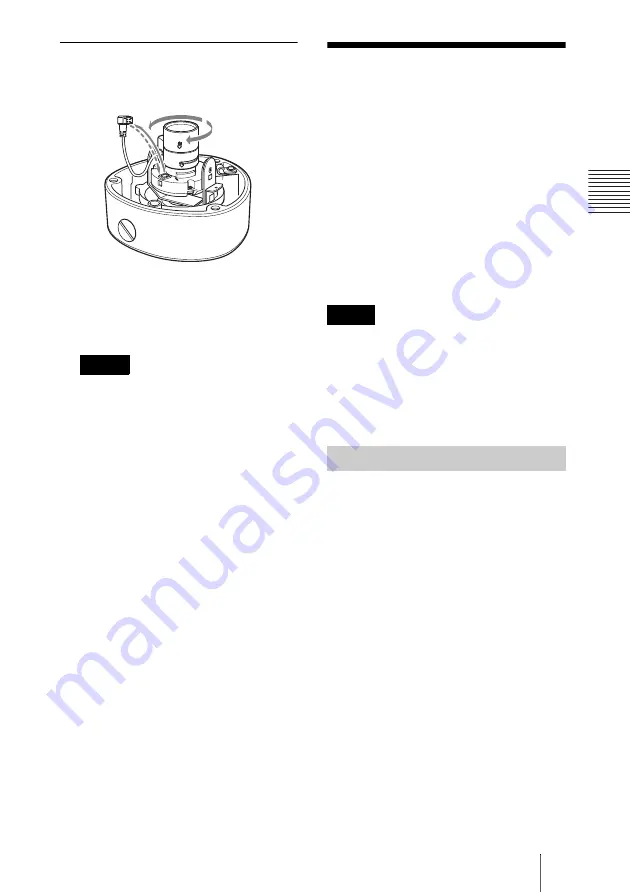 Sony DF70P Installation Manual Download Page 21