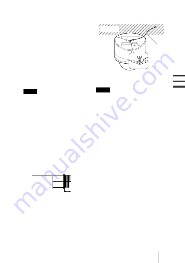 Sony DF70P Installation Manual Download Page 49