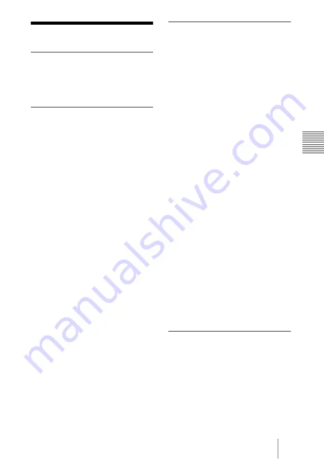 Sony DF70P Installation Manual Download Page 115