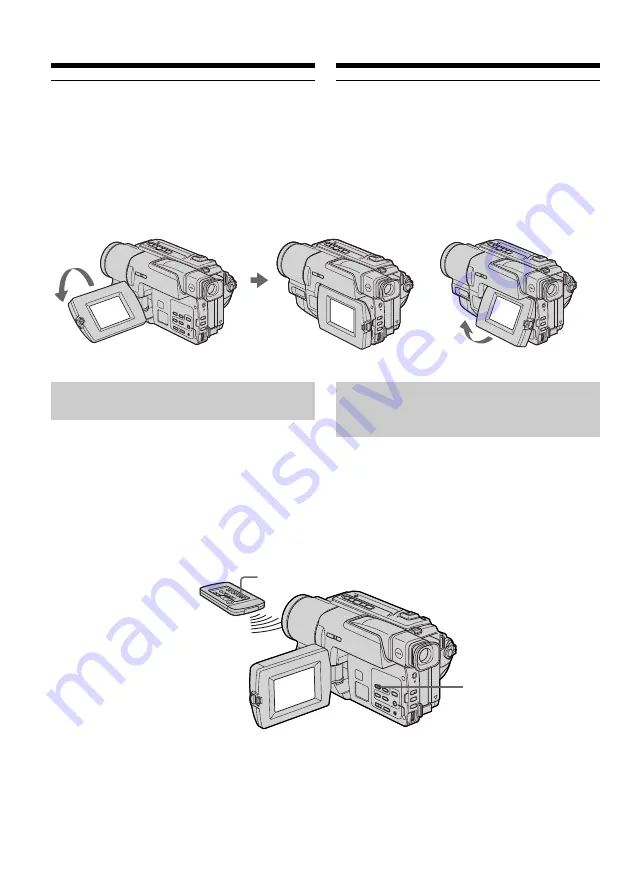 Sony Digital 8 DCR-TRV130E Operating Instructions Manual Download Page 36