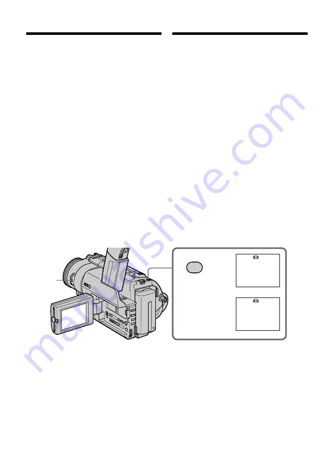 Sony Digital 8 Handycam DCR-TRV110E Operating Instructions Manual Download Page 42