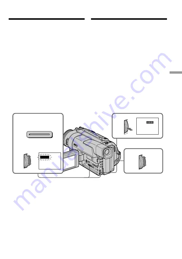 Sony Digital 8 Handycam DCR-TRV110E Operating Instructions Manual Download Page 63