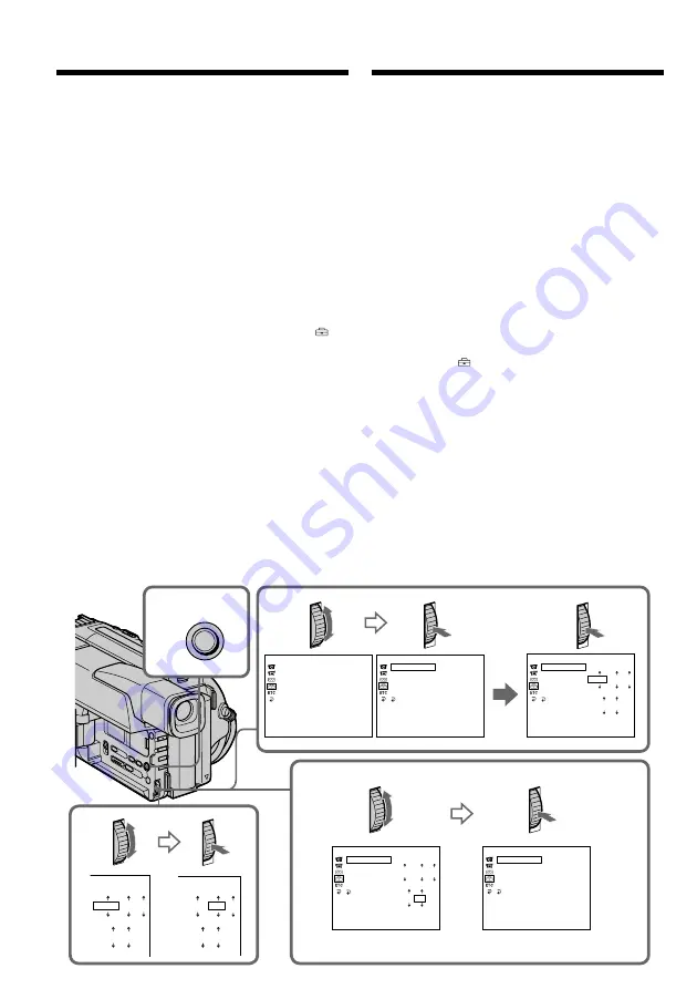 Sony Digital 8 Handycam DCR-TRV110E Operating Instructions Manual Download Page 88