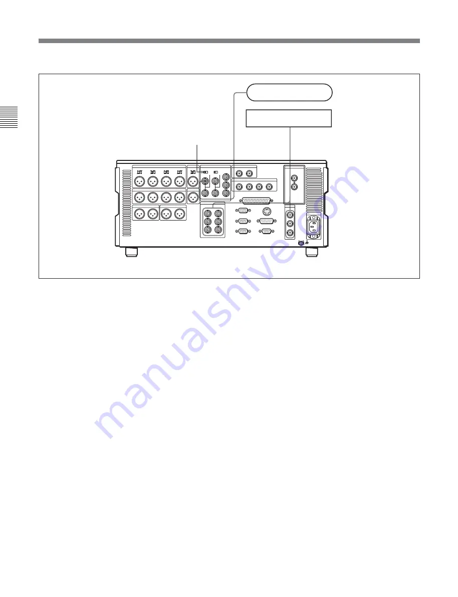 Sony Digital Betacam DVW-2000 Operation Manual Download Page 38