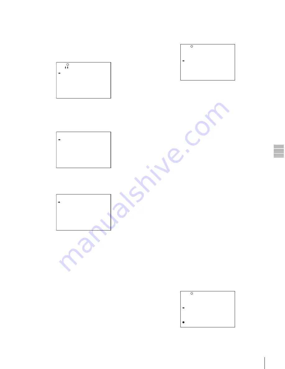 Sony Digital betacam DVW-970 Operation Manual Download Page 75