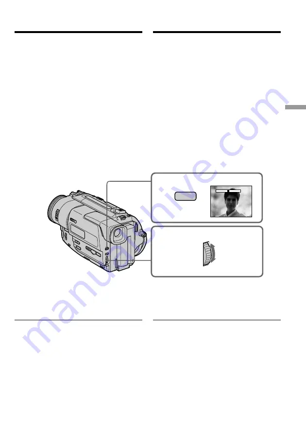 Sony DIGITAL HANDYCAM DCR-TR7000E Operating Instructions Manual Download Page 53