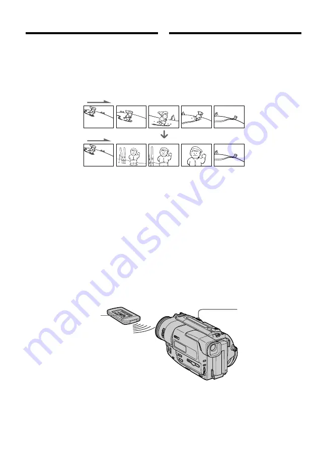 Sony DIGITAL HANDYCAM DCR-TR7000E Operating Instructions Manual Download Page 56