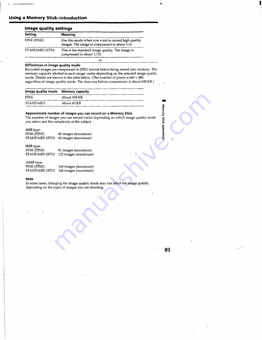 Sony Digital Handycam DCR-TRV10 Operating Instructions Manual Download Page 83