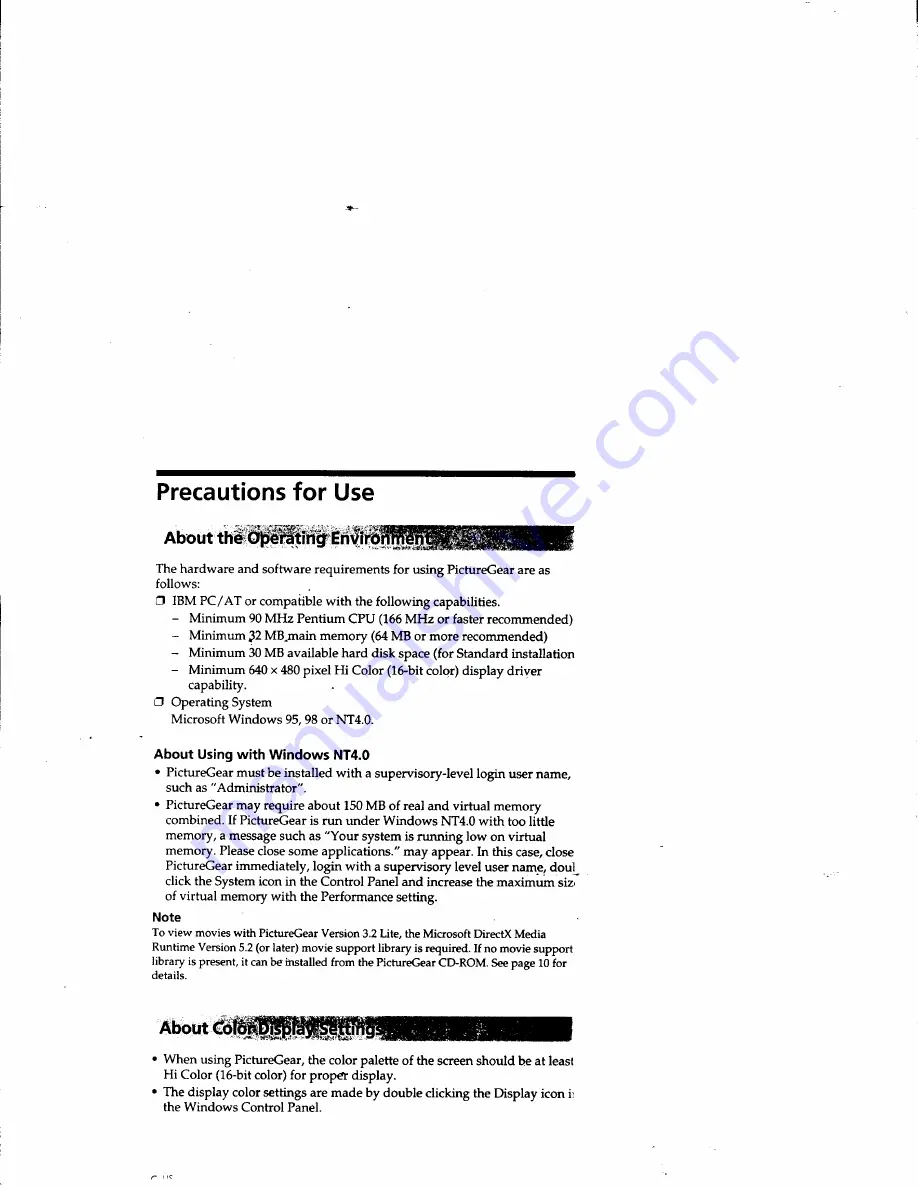 Sony Digital Handycam DCR-TRV10 Operating Instructions Manual Download Page 141