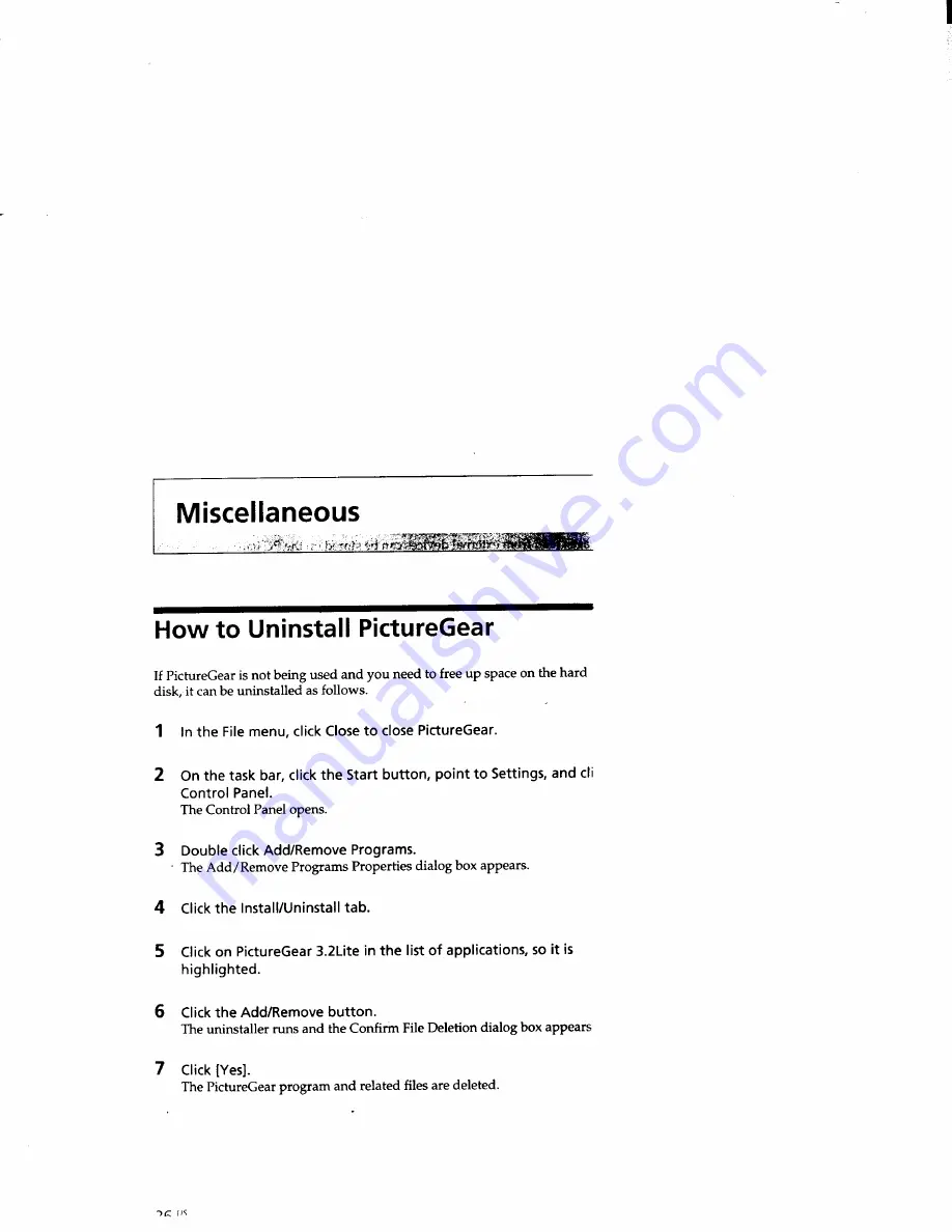 Sony Digital Handycam DCR-TRV10 Operating Instructions Manual Download Page 161