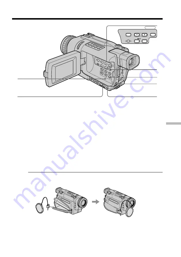 Sony Digital Handycam Digital 8 DCR-TRV240 Скачать руководство пользователя страница 203