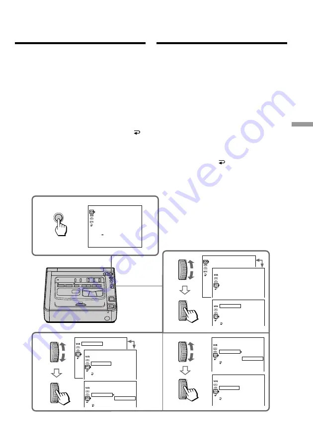 Sony Digital8 GV-D200E Operating Instructions Manual Download Page 67