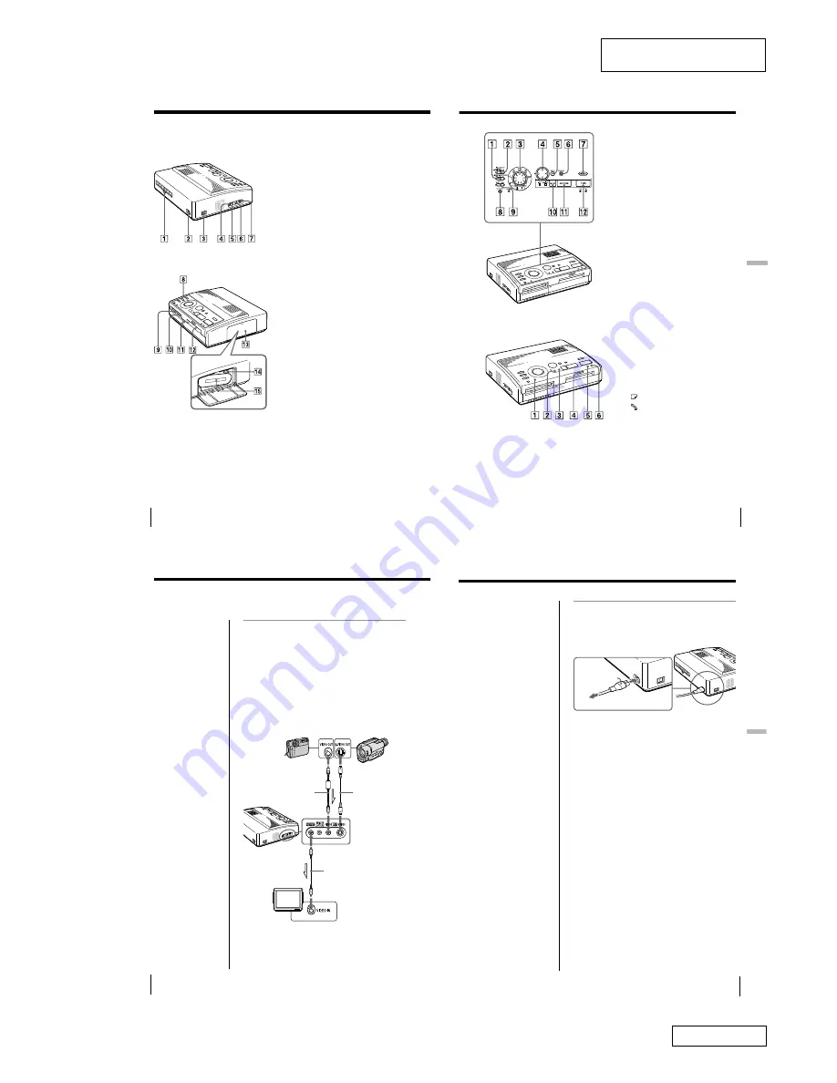 Sony DMP-1000P Скачать руководство пользователя страница 3