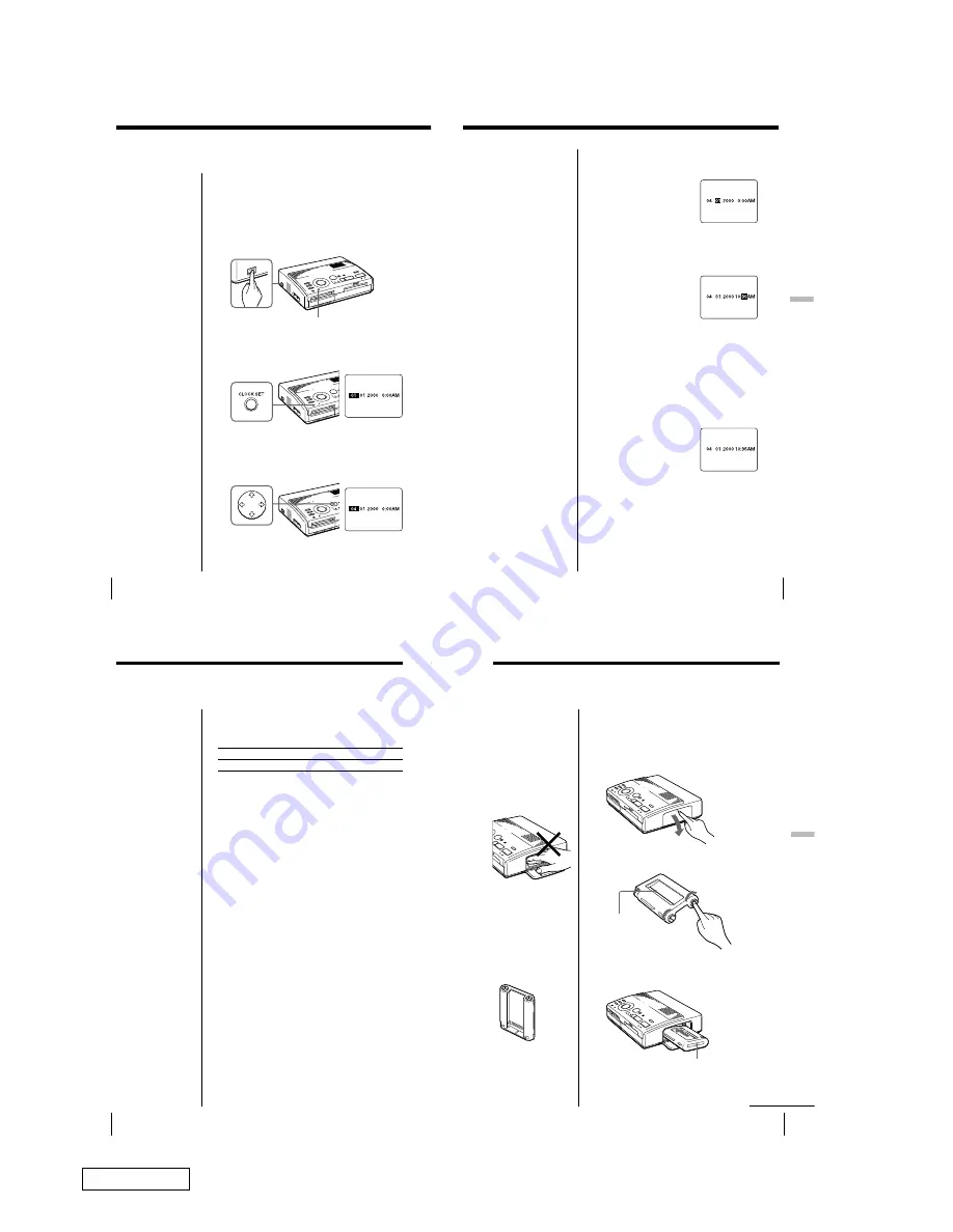 Sony DMP-1000P Скачать руководство пользователя страница 4