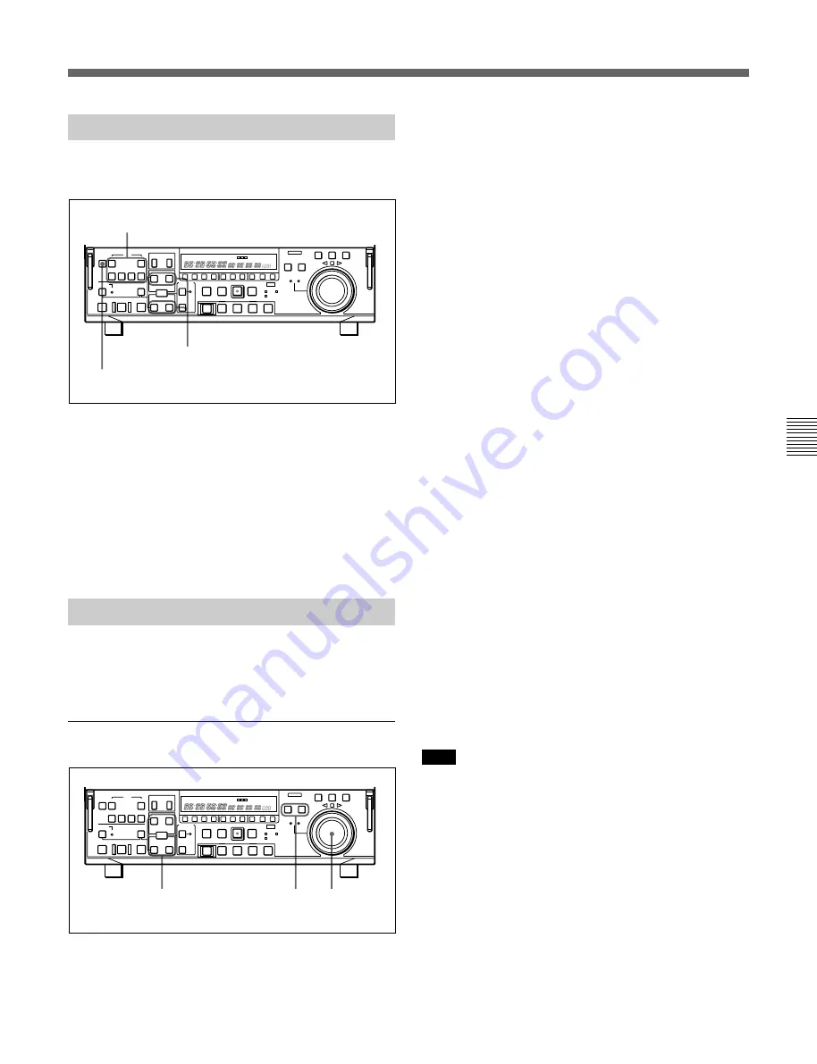 Sony DNW-A75 BETACAM SX Скачать руководство пользователя страница 61