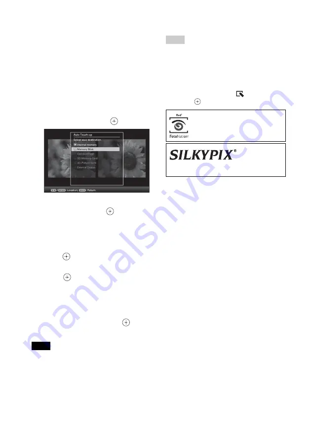 Sony DPF-V1000 Operating Instructions Manual Download Page 46